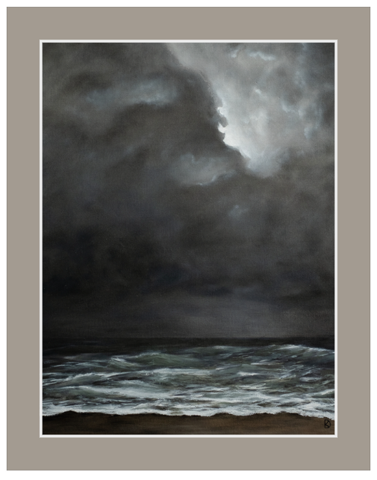 "Waiting" Limited Edition Fine Art Giclee Print