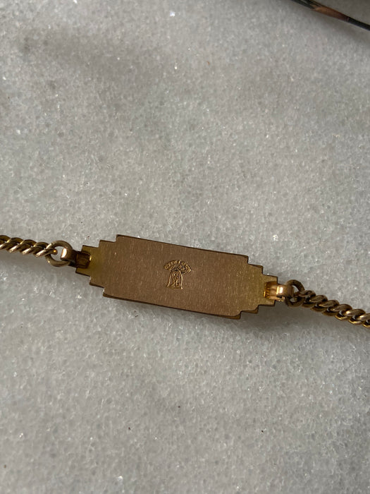 1930s/40 Gold Filled Columbia University Bracelet