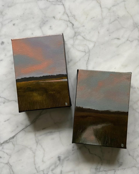 “Progressive Sunset I” Oil Painting