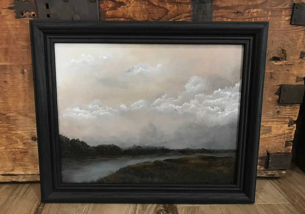 "Clouds Surrender" Oil Painting